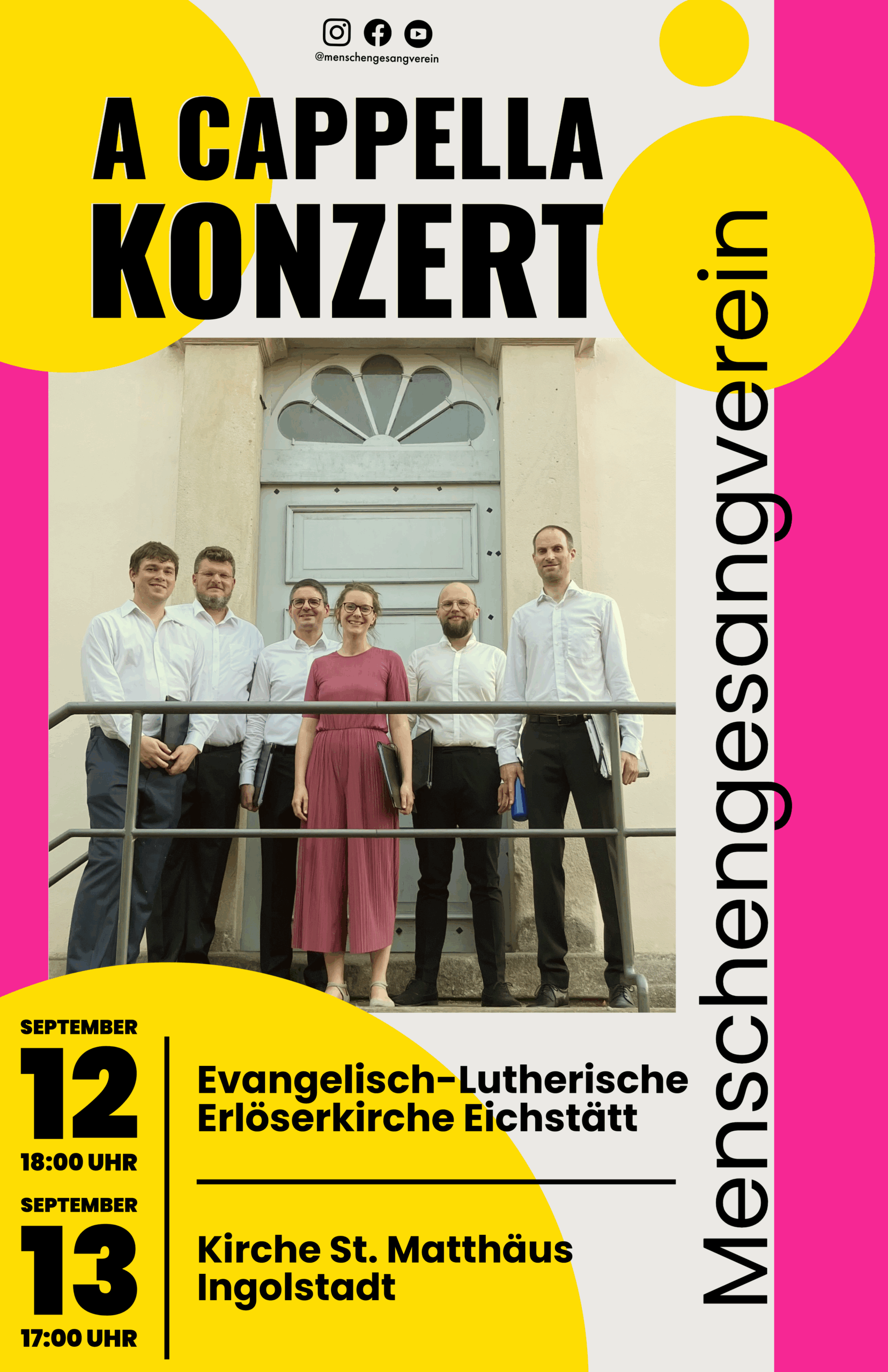 Konzerte in Eichstätt und Ingolstadt